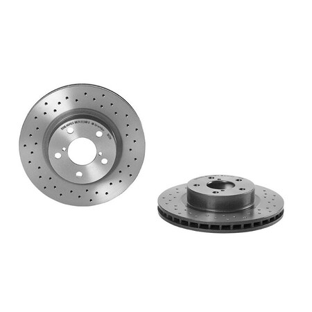 Brembo Xtra Rotors Brake Rotor, 09.5673.1X 09.5673.1X